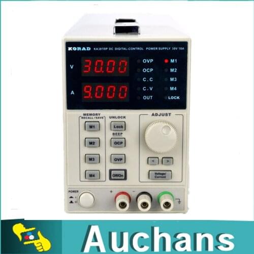 KA3010P DC Power Supply Programmable Power Supply 0-30V 0-10A High Precision 10mV/1mA Maintenance Inspection Power Supply