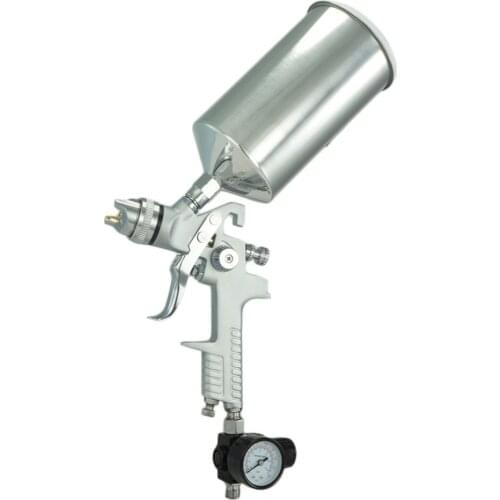 2.0mm Nozzle Spray Gun For Painting Car With 1000ML Pot Gravity HVLP Spray Paint Guns Pneumatic Aerografo Airbrush