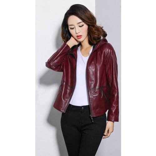 Genuine Sheepskin Real Leather Jacket Korean Slim Coat Women Clothes 2020 Chaqueta Mujer 17D41 YY984