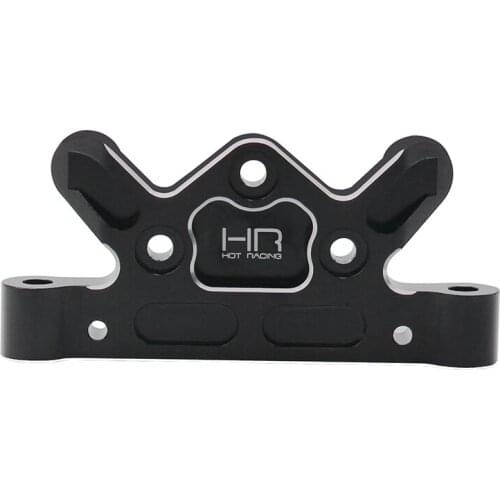 Hot Racing optional upgrade aluminum front steering rack top plate Front bulkhead upper arm mount for ARRMA 1/5 Kraton 8S