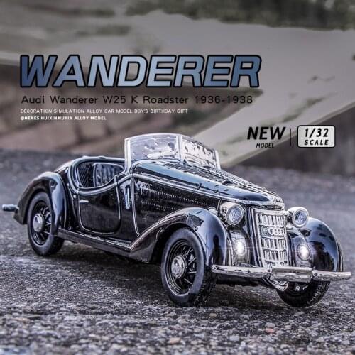 1:32 AUDI W25K Simulation Car Model Diecast Toy Car Sounds&Lights Hobbies For Collection Children‘s Birthday Gifts