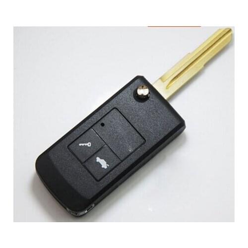 Modified Folding Flip Car Key Blanks Case For Chevrolet Epica Remote Key Shell