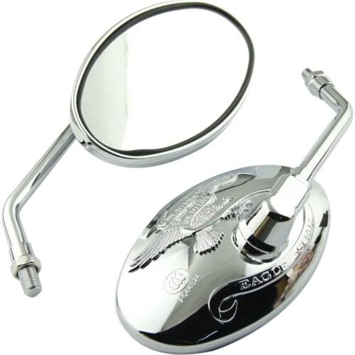 2pcs Motorcycle rearview mirror for Honda VT125 Shadow CA125 CMX250 Rebel CM125 CM250 CM450 VT250 VF700C VF750C VF1100C Magna