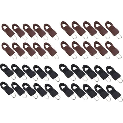 Set of 10 Detachable Zip Fixer Zipper Tags Repair Pull Tab for Suitcase