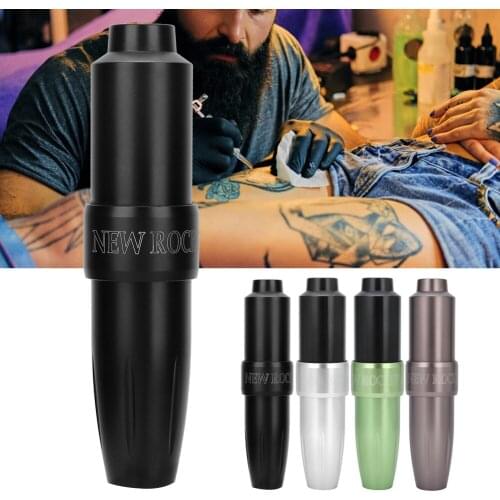 Professional Integrated Tattoo Machine Pen Powerful Silent Powerful Motor Liner Amp Shader Tattoo Pen with LED Lightweight Tools