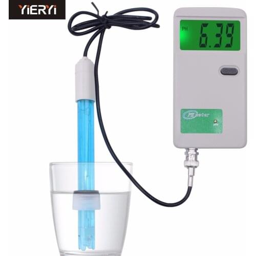Yieryi High quality PH tester Water Quality Purity Analyzer for biology chemical laboratory PH meter 0.00-14.00ph