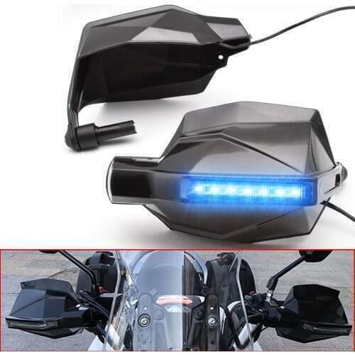 Motorcycle Handguards Windproof Proguard System Guard Gear Signal Lamp For yamaha xt 600 mt10 mt 09 tracer suzuki drz/ltz 400