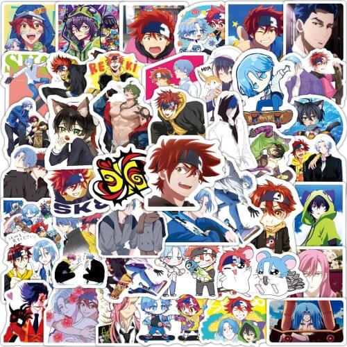 10/50/100PCS SK8 The Infinity Anime Stickers DIY Travel Skateboard Suitcase Guitar Luggage Laptop Classic Toy Decals Sticker