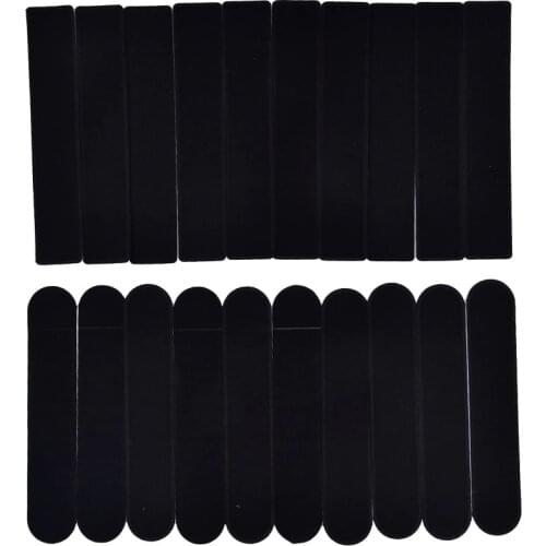 10pcs Single Pencil Bag Pen Case Velvet Pen Pouch Holder With Rope For Rollerball/ Fountain/ Ballpoint Pen 160*30mm