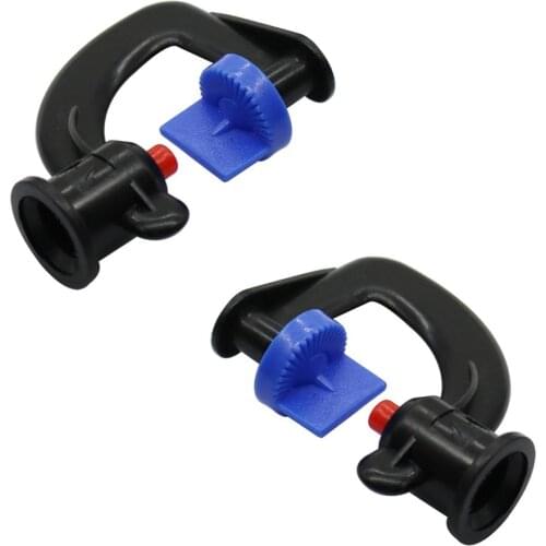 100Pc G-Type 180 Degree Refraction Sector Misting Sprinklers 7.5mm Interface Garden Irrigation Agriculture Lawn Watering Nozzles