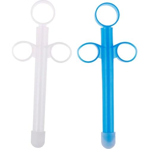 Feminine Personal 2pcs Oil Lubricant Applicator Enema Inject Launcher Syringe Injector Lube Tube Anal Vagina Clean Tools