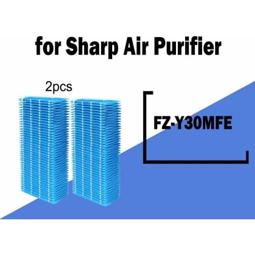 2pcs Replacement Humidifier Wick Filters FZ-Y30MFE for Sharp FU-Y30E KC-930E-W FU-Z31E-W KC-930Y Air Purifier