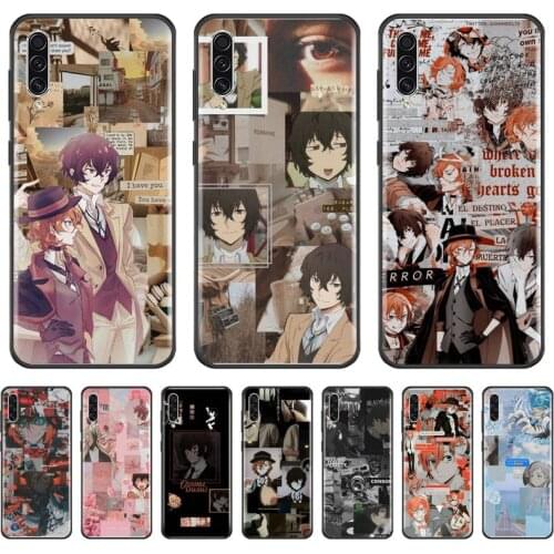 Bungou Stray Dogs poster Painted Phone Case For Samsung A20 A30 30s A40 A7 2018 J2 J7 prime J4 Plus S5 Note 9 10 Plus