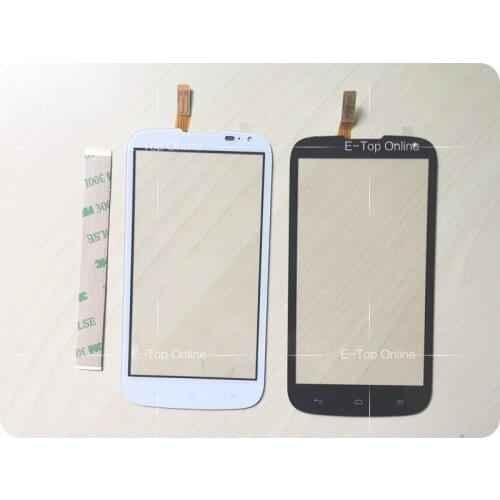 Black/ White Sensor For Huawei G610 C8815 Touch Screen Digitizer Front Glass Lens Panel Replacement +tracking