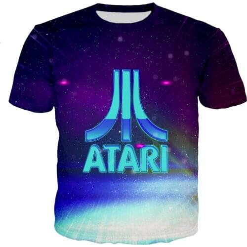 Atari Men/women New Fashion Cool 3D Printed T-shirts Casual Style Tshirt Streetwear Tops