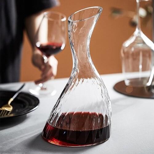 Creative Swan Handmade Glass Wine Decanter Crystal Red Wine Jug Brandy Pourer Aerator Champagne Bottle Home Restaurant Supplies