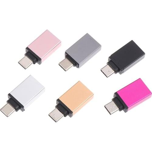 Converter for Pendrive Keyboard OTG B Type C USB Adapter USB to Type C Adapter Cable USB Flash Drive to Phone Mouse