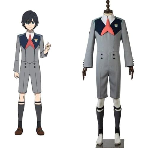 Cosplaydiy Custom Made Anime DARLING in the FRANXX Hiro Costume Costume CODE 016 Boys Girls School Uniform Suit Costume L320