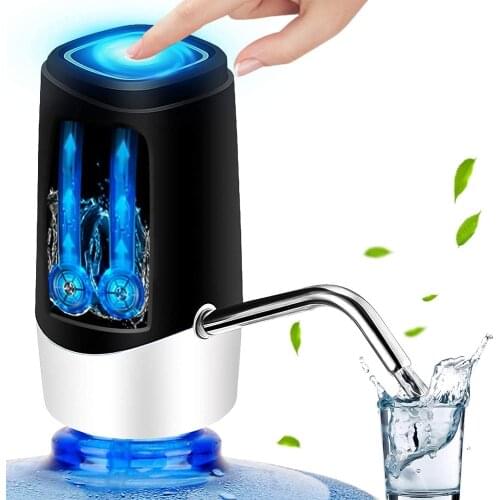 Water Bottle Pump, 5 Gallon Water Pump Dispenser USB Charging Portable Electric Drinking Water Bottle Dispenser Switch