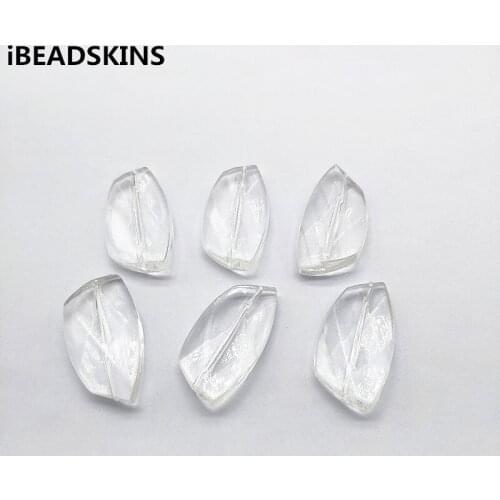 New arrival! 41x22mm 94pcs Clear acrylic Oval-shape beads for Necklace,Earrings parts,hand Made Jewelry DIY