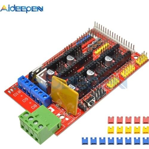3D Printer Controller Board For RAMPS 1.4 REPRAP MENDEL PRUSA For Arduino Mega 3D Printer Part Accessories