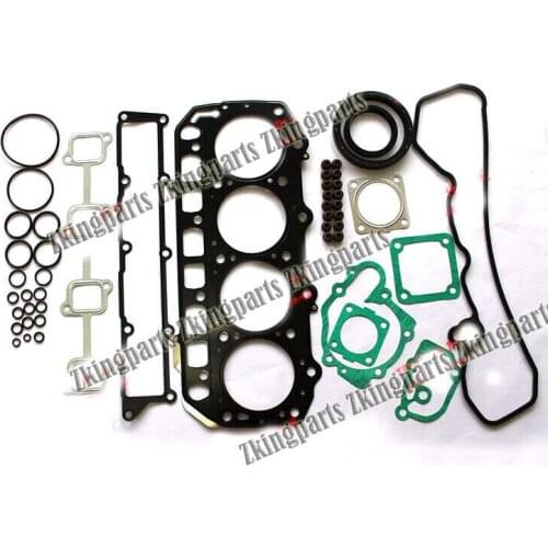 Fit For Yanmar 4TNV94 4TNV94L Full Gasket Kit YM729906-92740 W/ Head Gasket