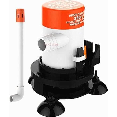 12V DC submersible pump Marine bait pump live fish tank circulation pump Oxygen inlet pump Marine accessories