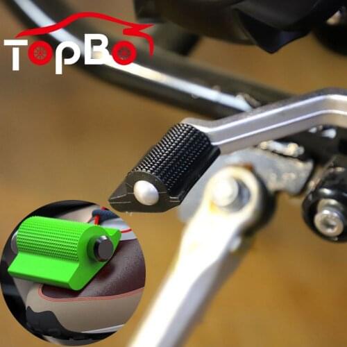 Motorcycle Shoe Rubber Pedal Cover Protector Lever Universal Motorcycle Shift Gear Foot Peg Toe Gel Protection Motor Accessory