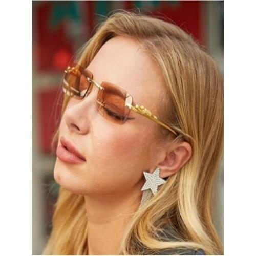 Metal fashion color changing sunglasses women Cheetah decorative frame sunshade mirror Mens and womens marine casual glasses