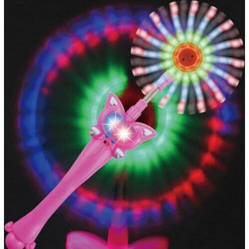 Glow Sticks Wedding Decoration Flashing Led Toys Light Sticks led windmill birthday party decorations kids led stick 6pcs/lot