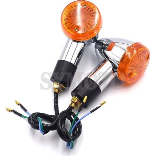 2PCS Motorcycle Tail Lamp Turn Signal Lights For Honda Shadow Rebal CB VT VTX GL 1300 1800 Cruiser XV250 Virago Drag Star DS400