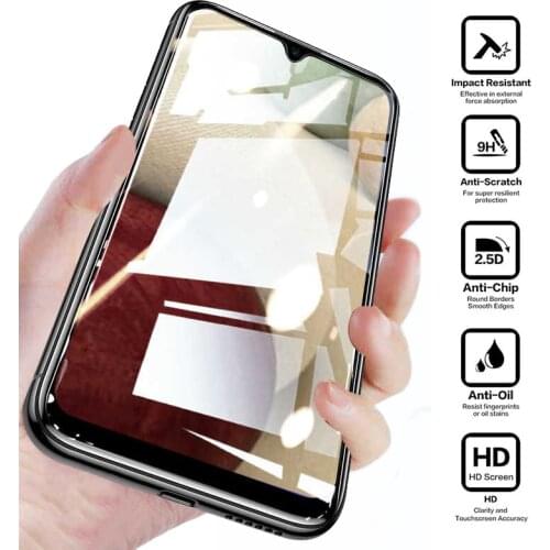 9H Tempered Glass For Samsung Galaxy A02 A12 A32 A42 A52 Screen Protector Glass A10 A20 A30 A40 A50 A60 A70 Protective Film Case
