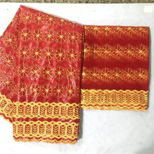 Jacquard 100%cotton bazin riche brocade high quality african fabric cheap deying bazin riche fabric for women 5+2yards/lot