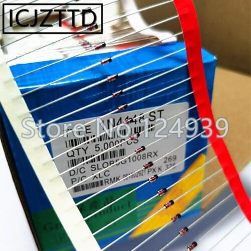 5000PCS 1N4148 IN4148 DB3 DB-3 DB4 1N60 1N60P DO-35 4148 IN4148 IN60 DO35