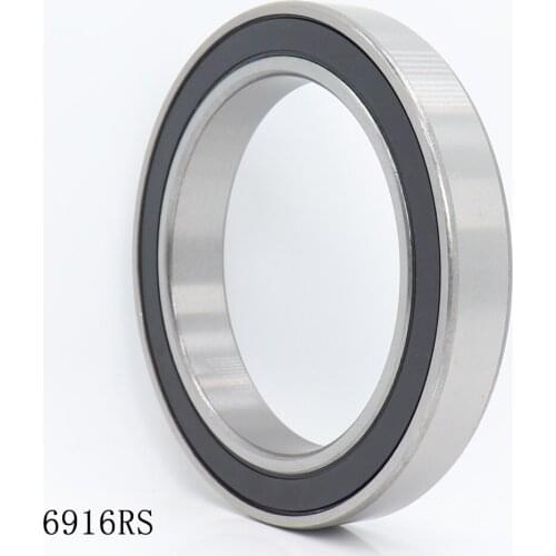 6916 2RS ABEC-1 (2PCS) 80x110x16 Metric Thin Section Bearings 61916RS 6916RS