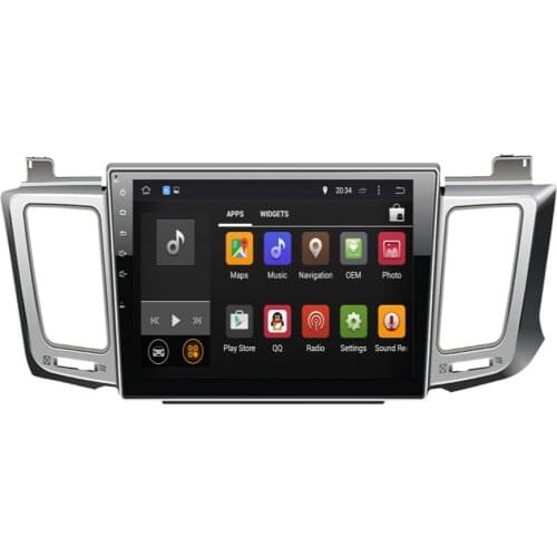 Octa Core RAM 4GB HD Screen Android 9.0 BT WIFI RDS Audio Stereo GPS Navigation Radio RDS Head Unit For Toyota RAV4 2013-2015