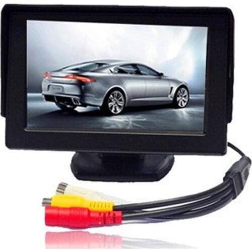 4.3 Inch Vehicle-Mounted Display Desktop HD Display Two-way AV Input Reversing Image Priority Display Headrest Monitor
