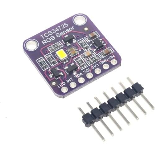 TCS34725 RGB Color Sensor with IR Filter and White LED for UNO R3
