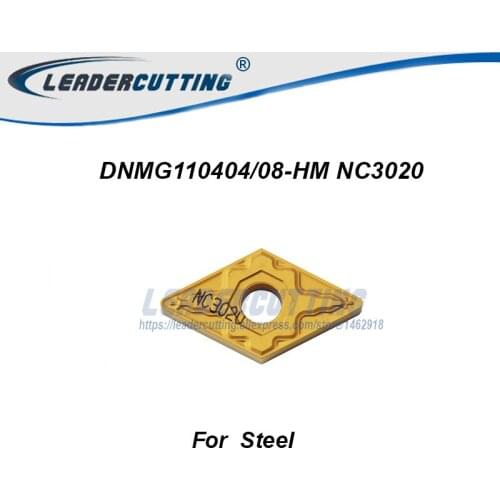 DNMG110408 110404 PC9030 NC3020 *10PCS Carbid Turning Inserts for Lathe Holder MDJNR/MDUNR/PDSNR ,Plates for Stainless Steel
