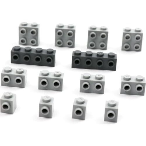 Brick Special With Studs 1x1 1x2 1x4 MOC Building Blocks Assembles Particles Toys for Children