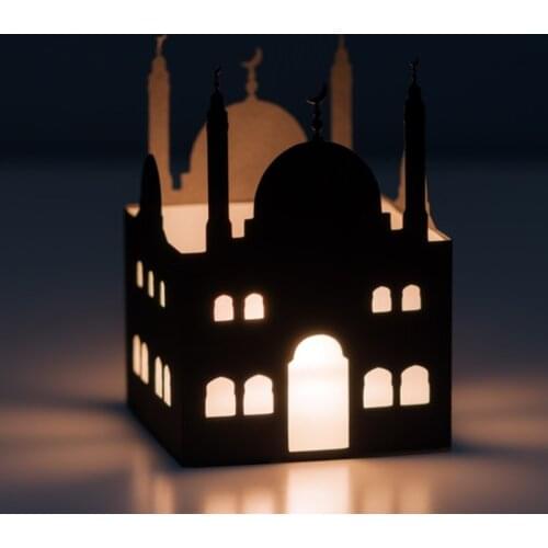 2021 MEET HUANG Metal Cutting Dies 3D mosque diy Scrapbooking Photo Album Decorative Embossing Paper Card Crafts Die