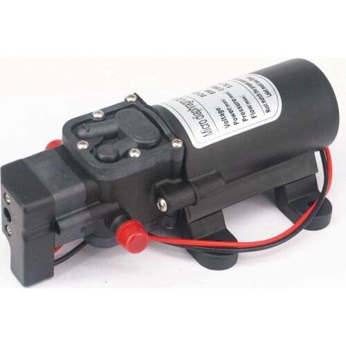 DC 12V 80W Micro Diaphragm Water Pump Self-priming Booster Pump Automatic Switch 330L/H Y7