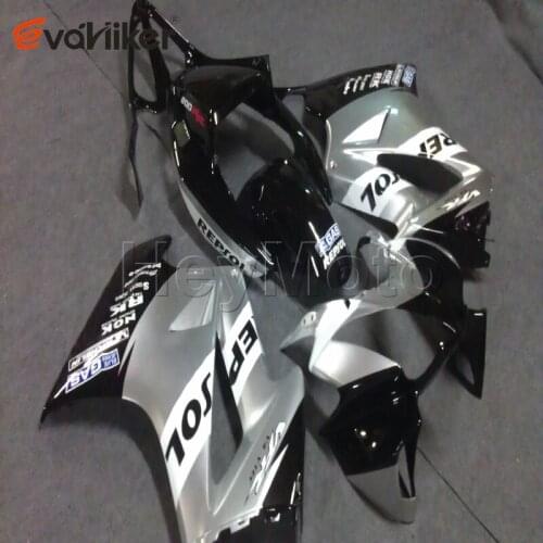 Motorcycle cowl for VFR800 2002 2003 2004 2005 2006 2007 2008 2009 2010 2011 2012 silver ABS motor fairing H2