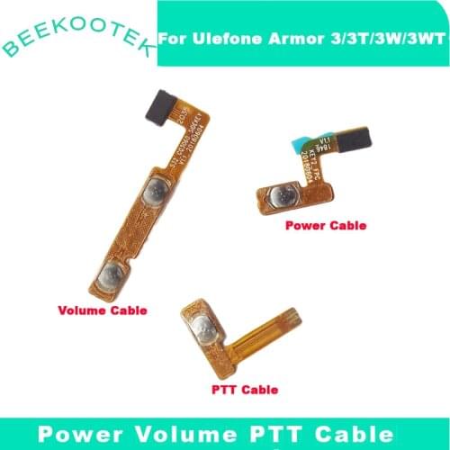 New Original Ulefone Armor 3 Power Volume Cable PTT cable FPC for Ulefone Armor 3W, Armor 3T,Armor 3WT Phone