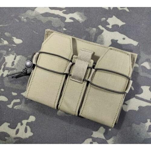 Three Kangaroos 5.56 Air Gun Hunting Cartridge Case Fixed Bag Tactical Vest Triple Magazine Bag