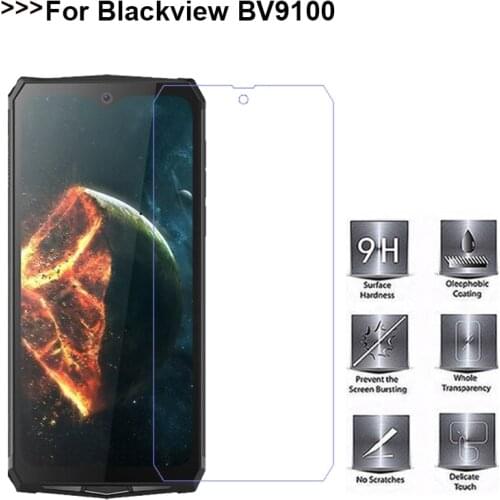Blackviwe BV9100 Tempered Glass Cover 9H Premium Protective Mobile Phone Film For Blackviwe BV9100 6.3" Glass Screen Protector