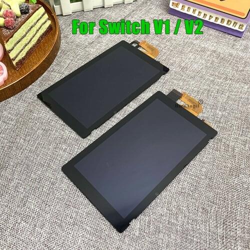 Professional Accessories LCD Display Touch Screen Digitizer Full Assembly Replacement For Nintendo Switch V1 V2 Repair Parts Ori