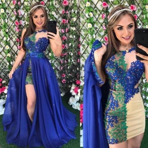 Woman Prom Evening Dresses 2020 Party Night Celebrity Long Elegant Plus Size Arabic Formal Dress Gown