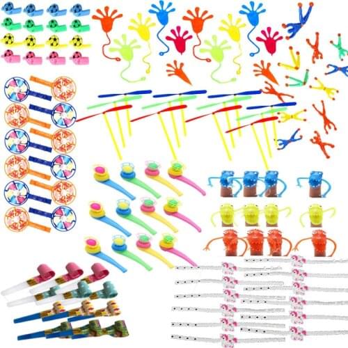 108PCS Party Favors Toy Assortment Kids Carnival Prizes and School Classroom Rewards Pinata Filler Toys for Kids Birthday Party