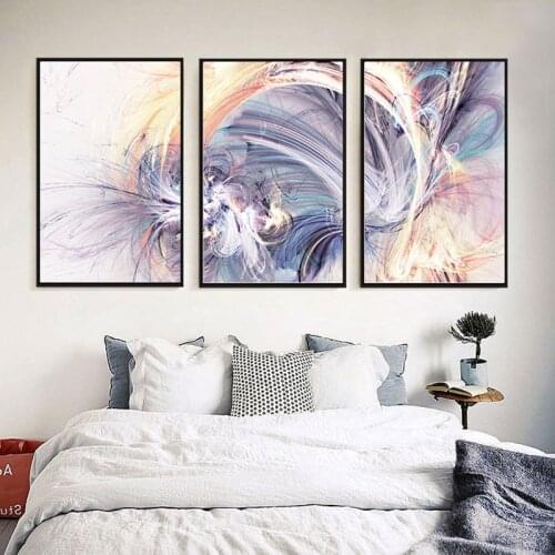 3 Pieces Wall Art Prints Nordic Paintings for Interior Art Poster On Wall Frameless Abstract Pictures for Living Room